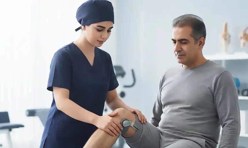 فیزیوتراپی بعد از عمل جراحی زانو 